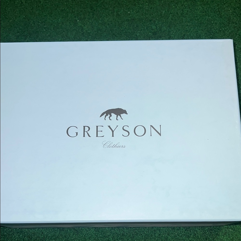 Greyson Men's Navy and White Alpha Wolf Shoes - Picture 6 of 7